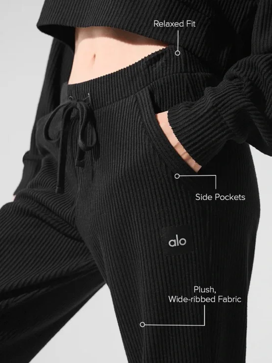 Alo Muse Ribbed Set - Picture 4 of 10